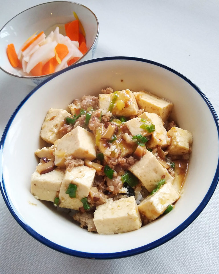 Read more about the article Japanese Style Mapo Tofu (not spicy)